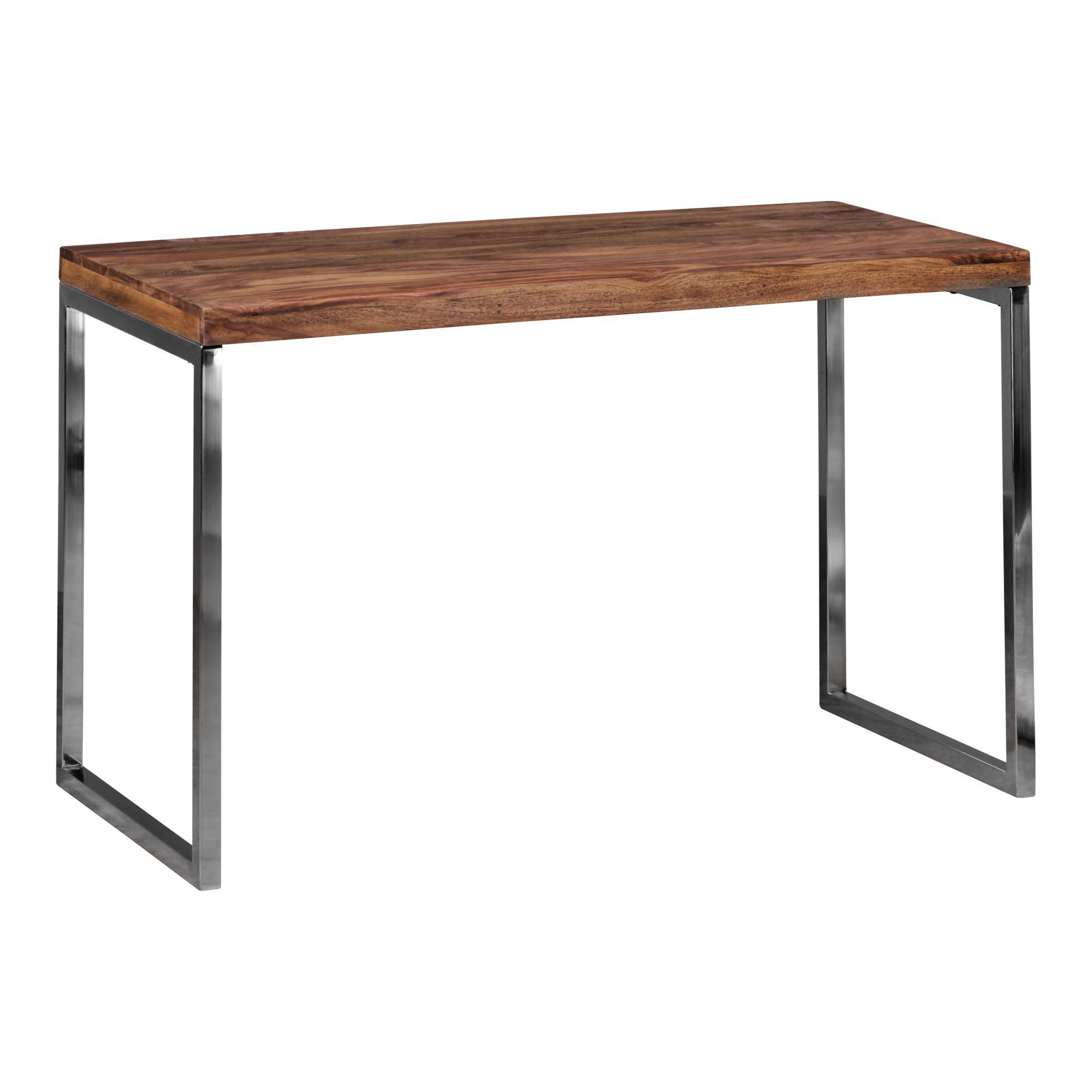 Scrivania GUNA in legno massello Sheesham | Colore marrone scuro | 120 x 60 x 76 cm