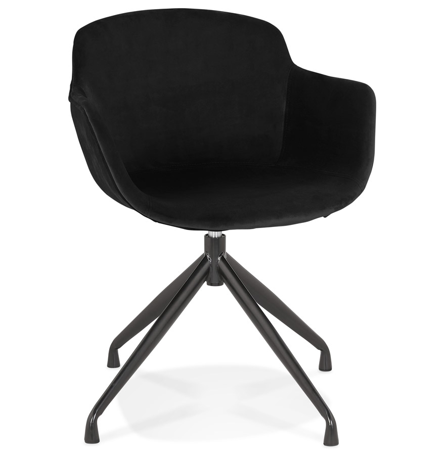 Alterego poltroncina GRAPIN telaio colore nero sedile nero