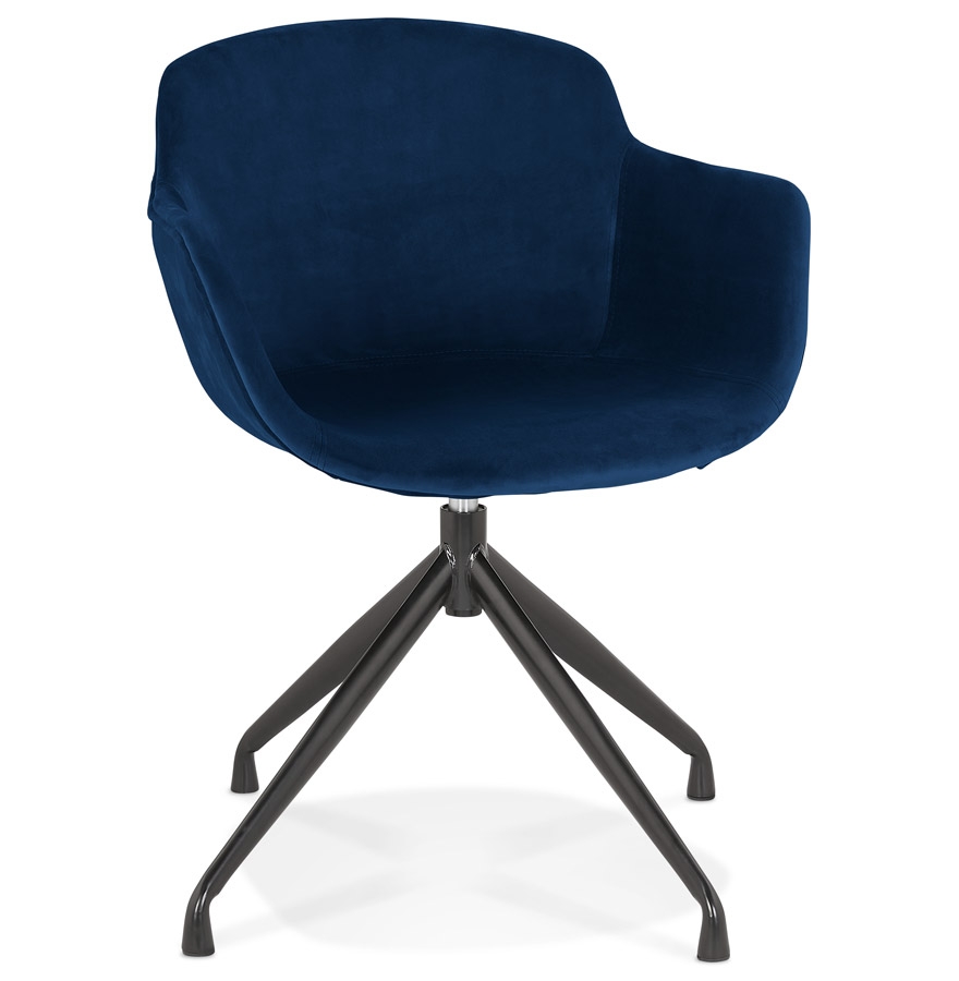 Alterego Poltroncina GRAPIN Colore Struttura Nero Seduta Blu
