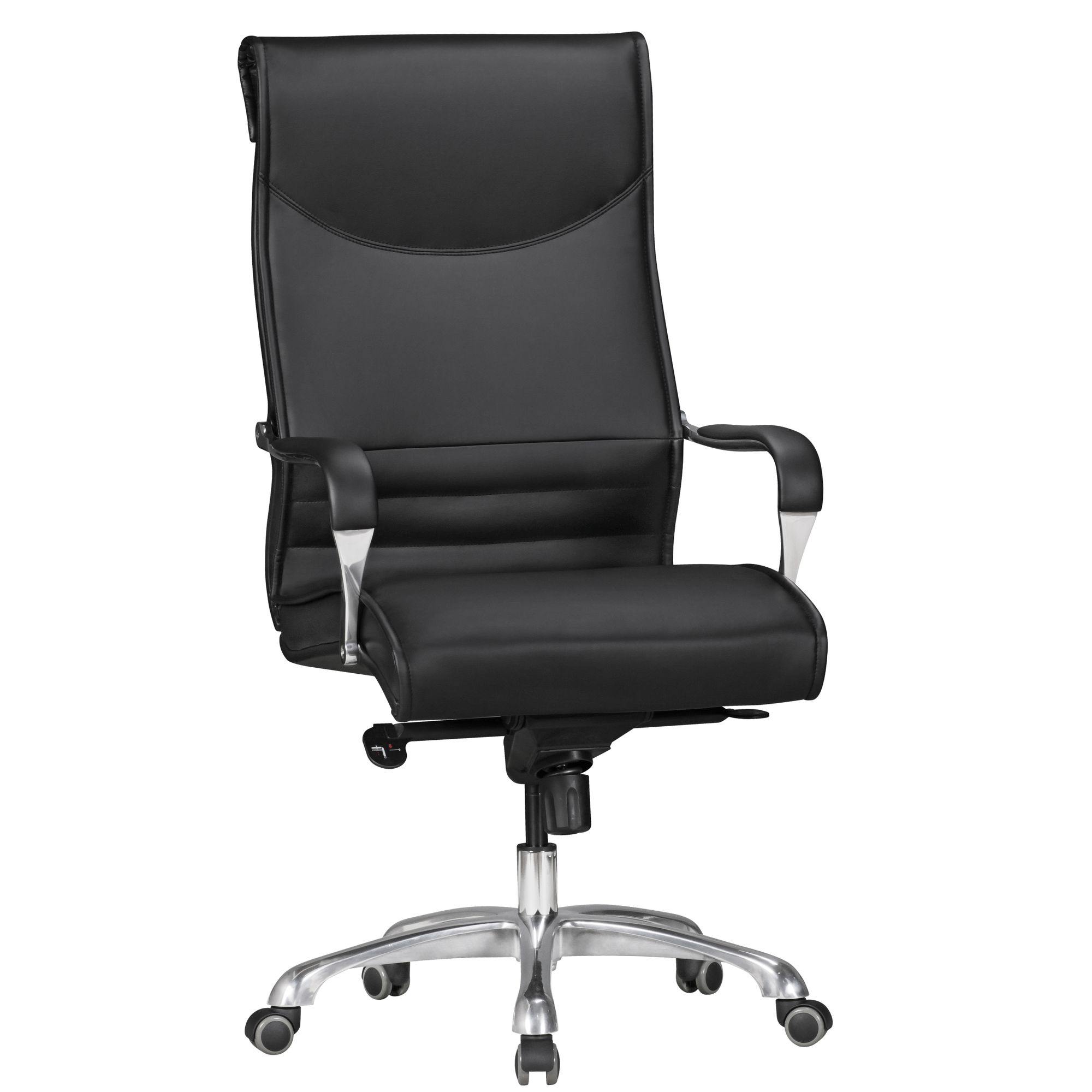 Poltrona BIGBOSS XXL pelle sintetica nera | Altezza regolabile 120-126 cm | Portata max 150 kg