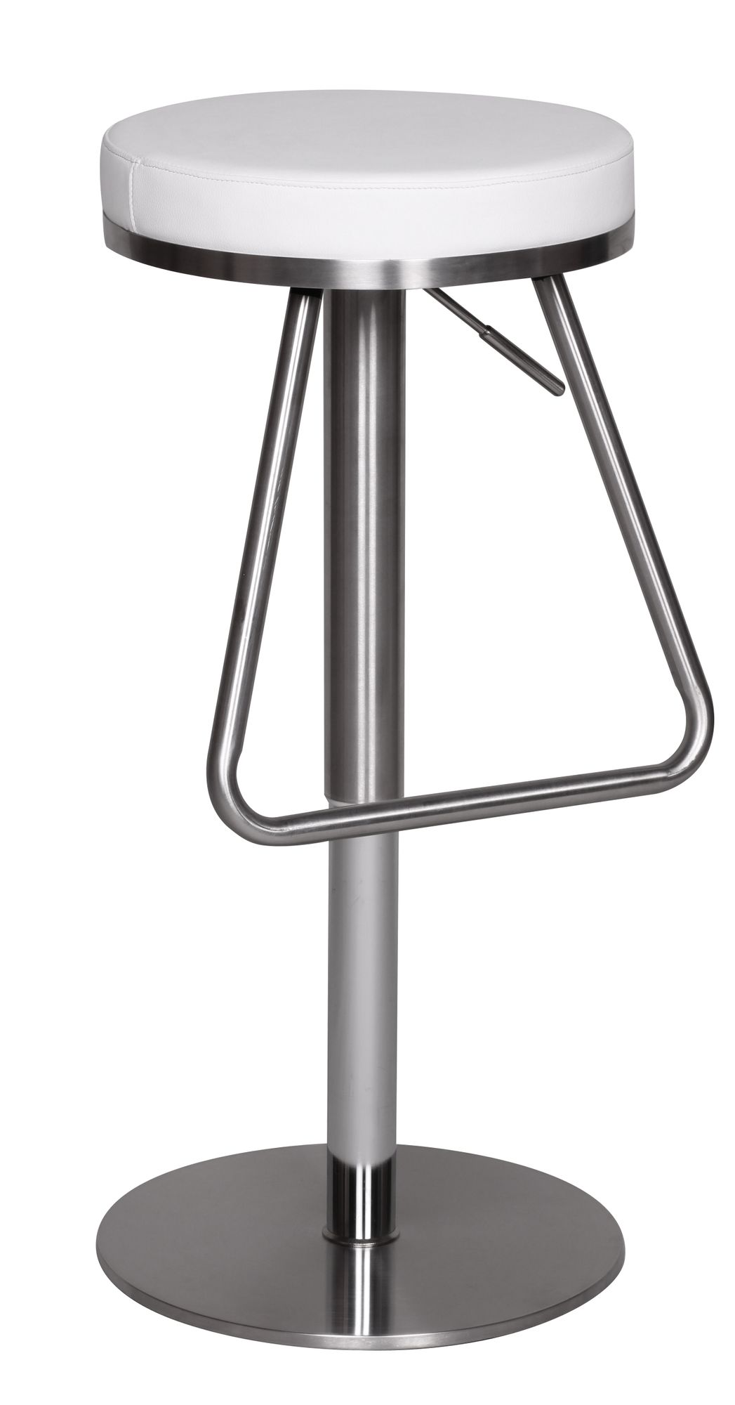 Durevole m6 in acciaio inox da bar sgabello sgabello bianco moderno design regolabile sgabello stabile ruotabile